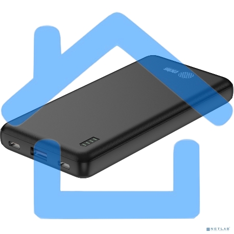 Портативный аккумулятор Cactus CS-PBFSAA-10000 10000mAh 4.5A USB-A/2xUSB-C черный-2