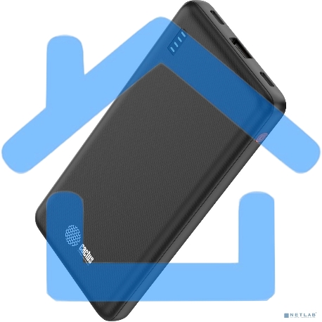 Портативный аккумулятор Cactus CS-PBFSAA-10000 10000mAh 4.5A USB-A/2xUSB-C черный-3