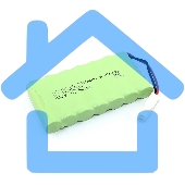 Аккумулятор Ni-Mh 8.4V 2400 mAh AA Flatpack разъем EL-2P