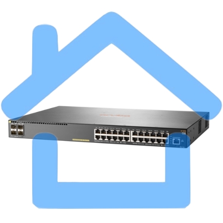 Коммутатор HP Aruba 2930F 24G PoE+ 4SFP+ Swch