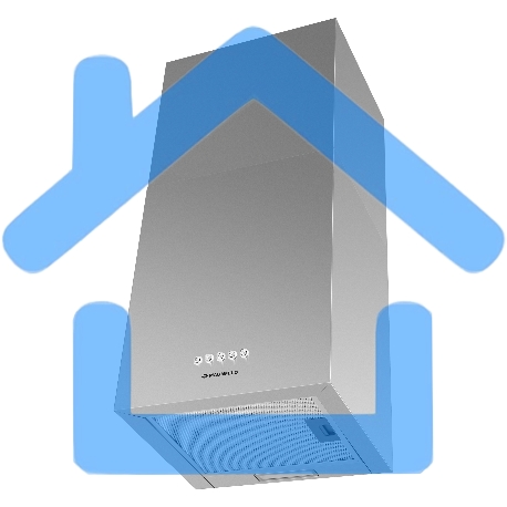 Вытяжка пристенная островная Maunfeld Box Push 40 нержавеющая сталь, 40 см, 1000 куб. м/ч, 60 дБ-1