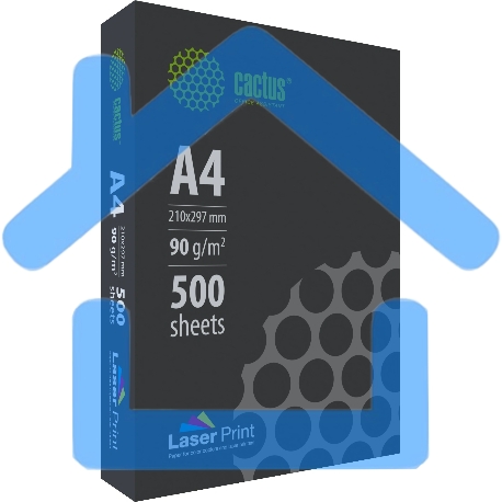 Бумага Cactus CS-LPA490500 A4/90г/м2/500л./белый для лазерной печати-3