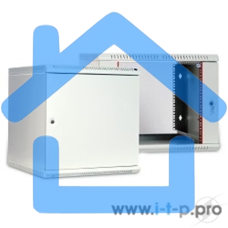 Шкаф телеком. настен, 15U, 600x650, дверь металл (ШРН-15.650.1) (1 коробка)-6