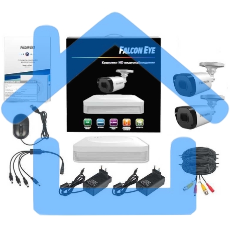 Комплект видеонаблюдения Falcon Eye FE-104MHD Light Smart