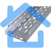 Лоток листовой перфорированный 150х50 L3000 сталь 0.7мм ДКС 35263