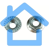 Гайка М5 с насечкой (уп.200шт) ДКС CM100500