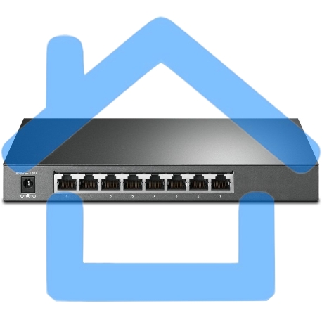 Коммутатор TP-Link JetStream 8-Port Gigabit Smart Switch with 4-Port PoE+, 4× Gigabit PoE+ Ports, 802.3at/af, 62 W PoE Power, Desktop Steel CaseIntegration with Omada SDN Controller, 802.1Q VLAN, STP/RSTP/MSTP, IGMP Snooping, 802.1p/DSCP QoS, ACL, 802.1x,-14
