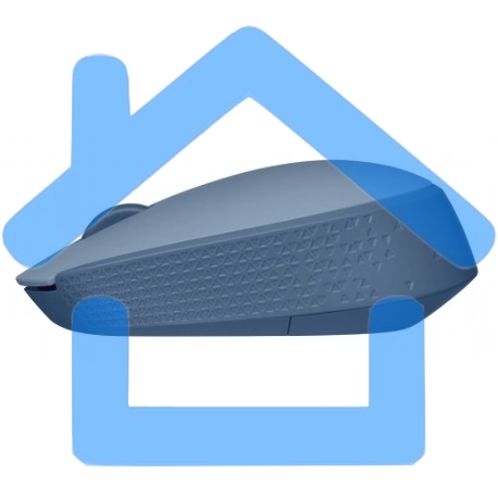 Мышь беспроводная Logitech M171 голубой, 1000 dpi, радиоканал, USB, кнопки - 3-1