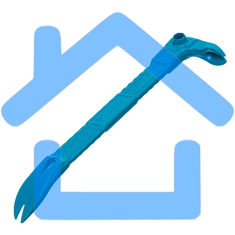 Лом-гвоздодер GROSS мини, 250x21x9мм 25251-2