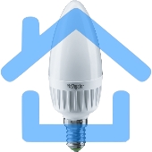 Лампа светодиодная 94 492 NLL-C37-7-230-4K-E14-FR 7Вт свеча 4000К белый E14 560лм 176-264В Navigator 94492