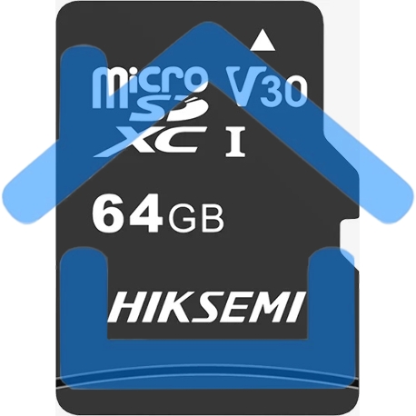 Флеш карта microSDHC 64GB HIKSEMI NEO HOME HS-TF-D1/64G <HS-TF-D1/64G>  (без SD адаптера) R/W Speed 92/40Mb/s
