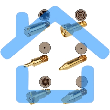 Выжигатель Rexant 12-0186 (набор паяльник-выжигатель), 7 насадок, подставка, кисточка, краски 230 В/30 Вт-4