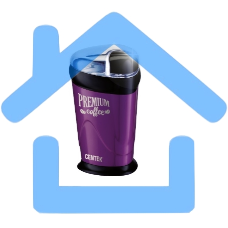 Кофемолка Centek CT-1358 Violet-1