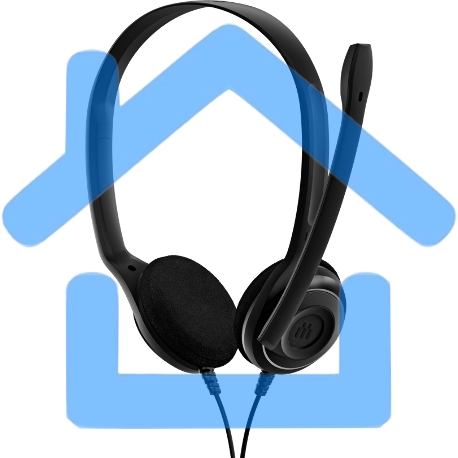 Гарнитура EPOS / Sennheiser Headset PC 8, Stereo, USB, 1000432/504197-2