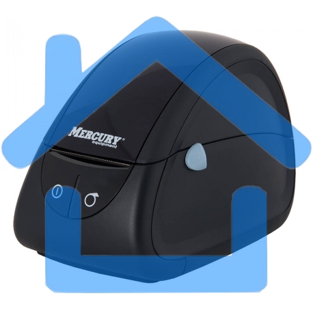 Принтер наклеек Mertech MPRINT LP80 EVA прямая термопечать, 203 dpi, 100 мм/сек, RS-232, USB, черный