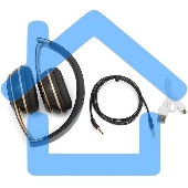 Наушники Harper HB-213 20-20000 Гц 88 дБ 32 Ом 200мА черный/золотой