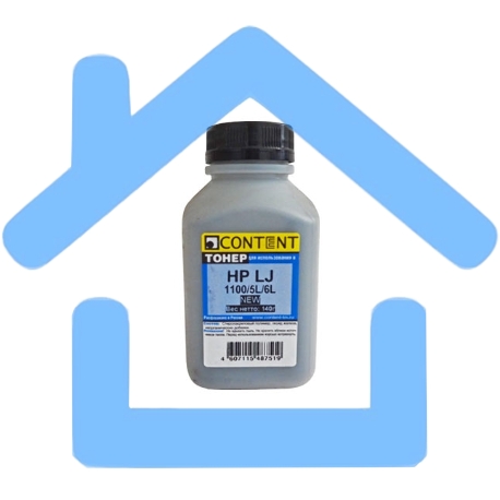 Тонер Content - для HP LJ 1100/5L/6L (ф.140г) New