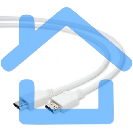 Кабель Cablexpert HDMI CC-HDMI4-W-10, 19M/19M, v2.0, медь, позол.разъемы, экран, 3 м, белый, пакет-1