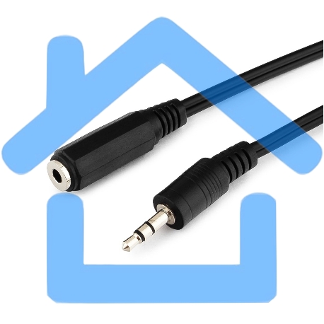 Кабель аудио удлинит. Gembird, Jack3.5, 5м-2