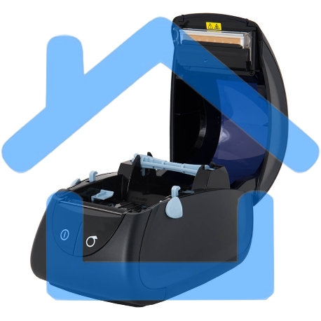 Принтер наклеек Mertech MPRINT LP80 EVA прямая термопечать, 203 dpi, 100 мм/сек, RS-232, USB, черный-3