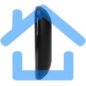 Видеоглазок дверной Rexant (DV-115) с цветным LCD-дисплеем 4.3