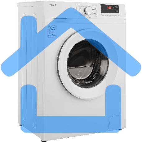 Стиральная машина Weissgauff WM 46106 Steam белый, загрузка фронтальная 6 кг, 1000 об/мин, класс: А+-6