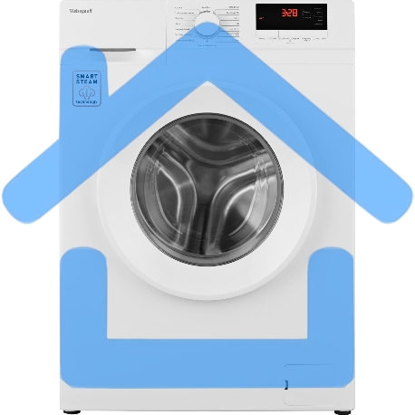 Стиральная машина Weissgauff WM 46106 Steam белый, загрузка фронтальная 6 кг, 1000 об/мин, класс: А+-7