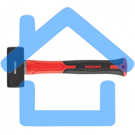 Кувалда Rexant с фибергласовой обрезиненной рукояткой 4000 г