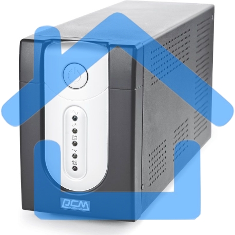 Источник бесперебойного питания Powercom Imperial IMP-2000AP 1200Вт 2000ВА черный