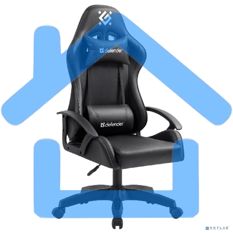 Игровое кресло Defender Aster черный, класс 2, PU-1