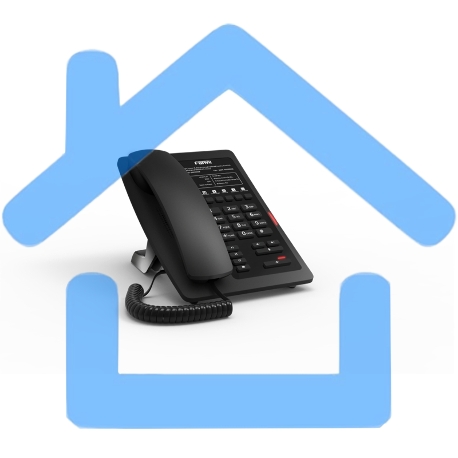 Телефон IP Fanvil H3W черный-1