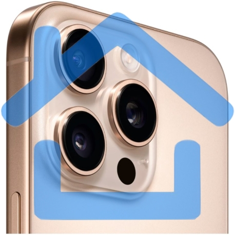 Смартфон Apple iPhone 16 Pro Max, 8/256Gb, бежевый титан-4