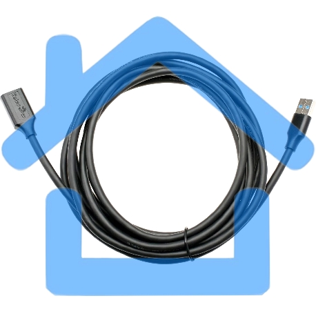 Кабель удлинительный USB3.0 Am-Af 3m Telecom черный (TUS708-3M)-2