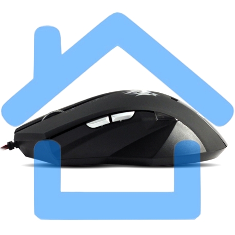 Мышь проводная Crown Gaming CMXG-602 черный, 2200 dpi, USB, кнопки - 6-8