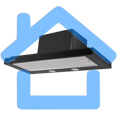 Вытяжка встраиваемая Maunfeld Ouse Touch Glass 60 черный, 60 см, 750 куб. м/ч, 48 дБ-13