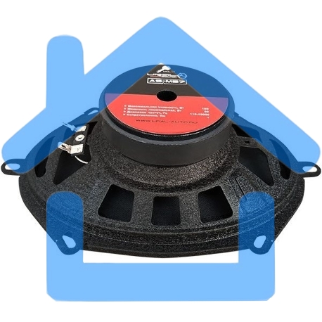 Колонки автомобильные Ural Молот АС-М57 (без решетки) 180Вт 94дБ 4Ом 13x18см (5x7дюйм) (ком.:2кол.) широкополосные однополосные-4