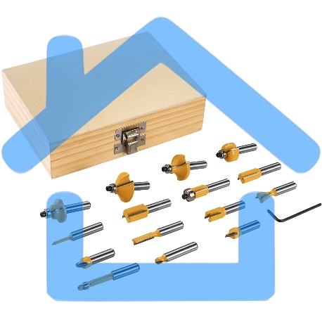 Набор фрез Deko DH16 065-0790-2