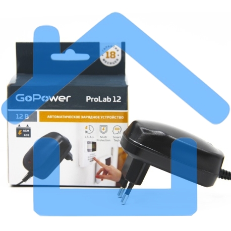 З/У для свинцово-кислотных аккумуляторов 12V GoPower ProLab 12 1.0A (1/100)-2