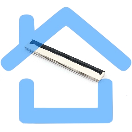 Разъем FPC Flip-Lock 1010-32RLGF 32 pin высота 1мм шаг 1мм-2