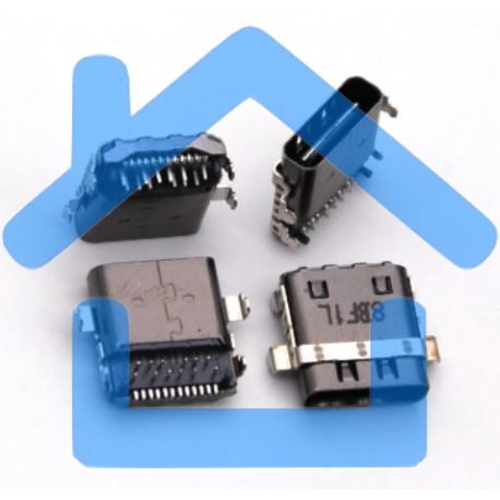 Разъем USB TYPE-C для ноутбука Dell Latitude 7370 P67G