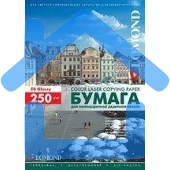 Фотобумага LOMOND Двухсторонняя Глянцевая, для лазерной печати, 250 г/м2, А4/150л.