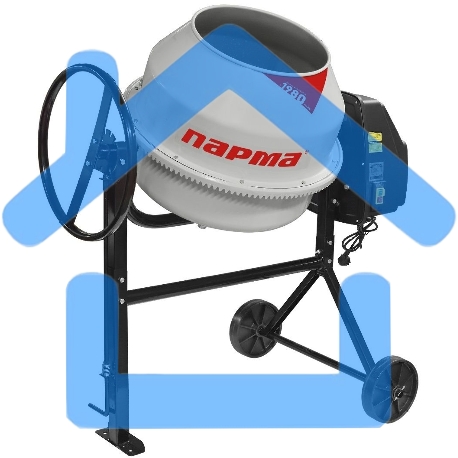 Бетономешалка Парма БСЛ-200Ч бар.:200л 1000Вт (02.001.00038)