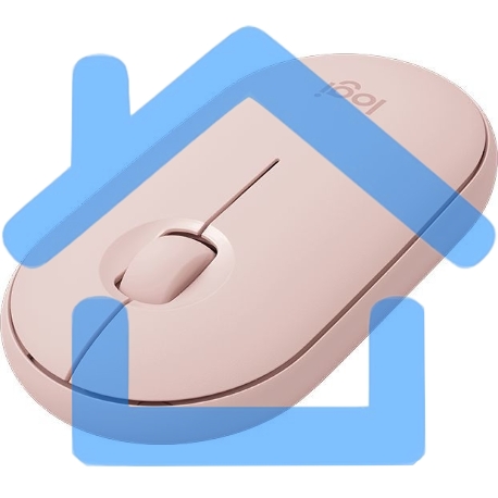 Мышь беспроводная Logitech Pebble M350 розовый, 1000 dpi, радиоканал, Bluetooth, USB, кнопки - 3-16