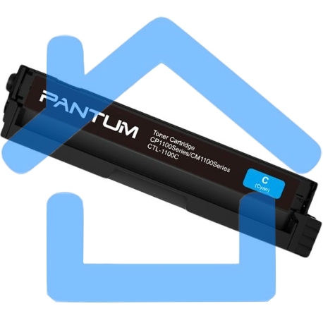 Картридж Pantum CTL-1100XC для принтера CP1100. Голубой. 2300 страниц.-2