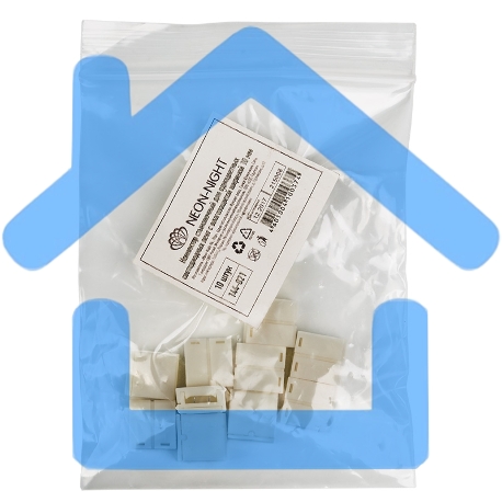 Коннектор стыковочный для одноцветных светодиодных лент с влагозащитой шириной 10 мм LAMPER-2