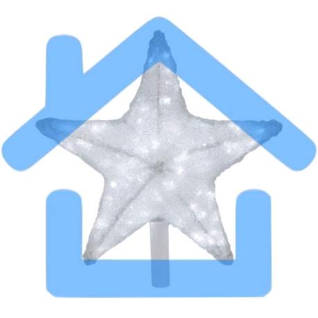 Акриловая светодиодная фигура 