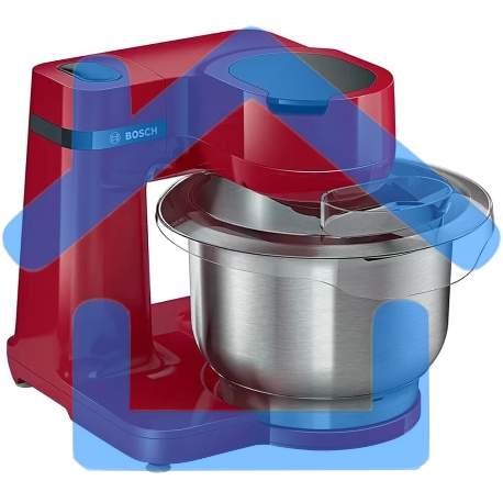 Кухонный комбайн Bosch MUMS2ER01 700Вт красный-5