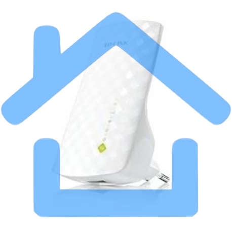 Повторитель беспроводного сигнала TP-Link SOHO RE200 10/100BASE-TX/Wi-Fi белый поставляется без кабеля RJ-45-22