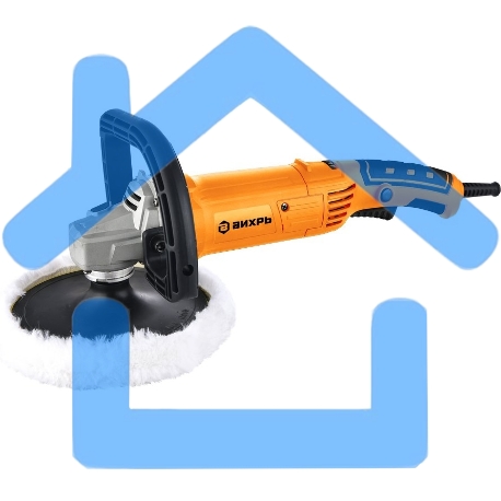 Полировальная машина (углошлифовальная) УШМ-180/1300П Вихрь-6