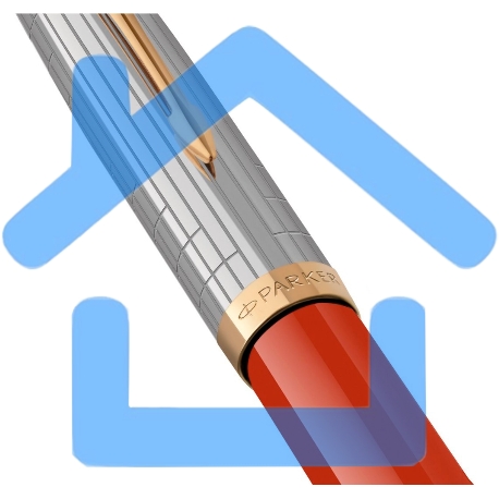 Ручка шариковая Parker 51 Premium (CW2169073) Red Rage GT M, черные чернила, подарочная коробка-3